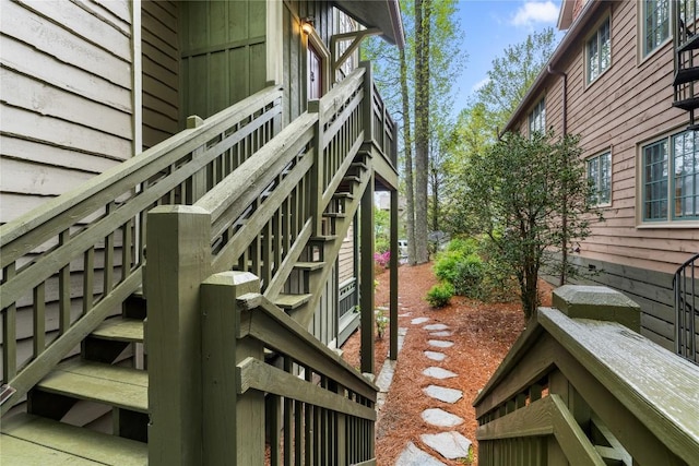 56 First Tee Trl B/Upper, B/Upper Cashiers, NC 28717 - view of yard featuring stairway