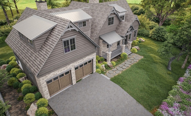 25 Hemlock Rdg, Highlands, NC 28741 - view from above of property
