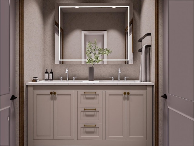 25 Hemlock Rdg, Highlands, NC 28741 - bathroom featuring double vanity