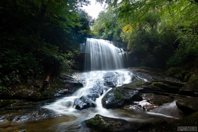 view of water feature