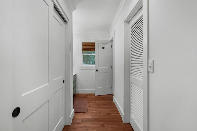 86 Beech Ct, Sapphire, NC 28774 - hall featuring wood finished floors and baseboards