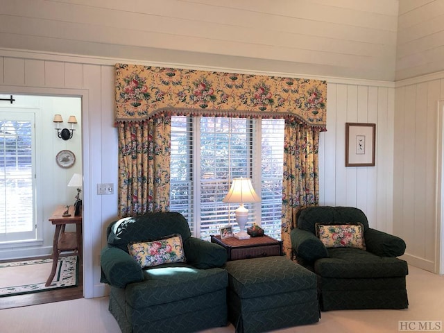 view of living room