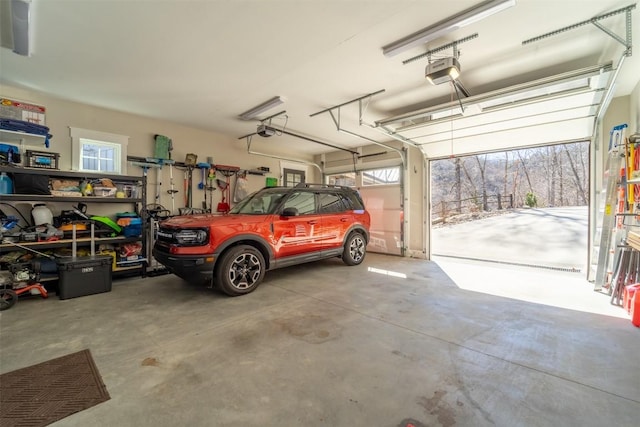 1132 Southshore Dr, Tuckasegee, NC 28783 - garage featuring a garage door opener