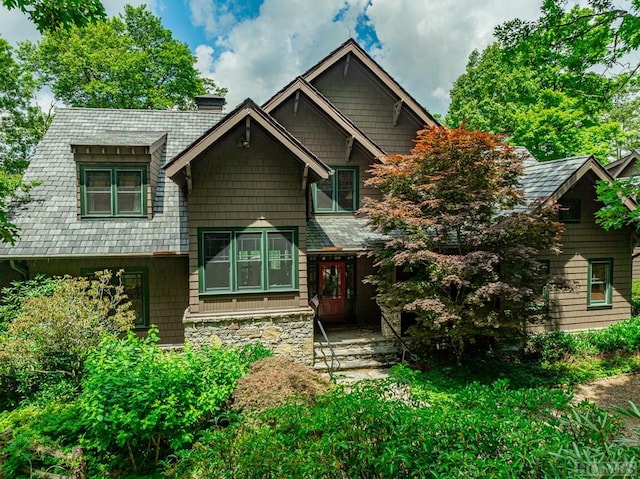 view of back of property