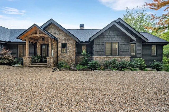 view of craftsman house