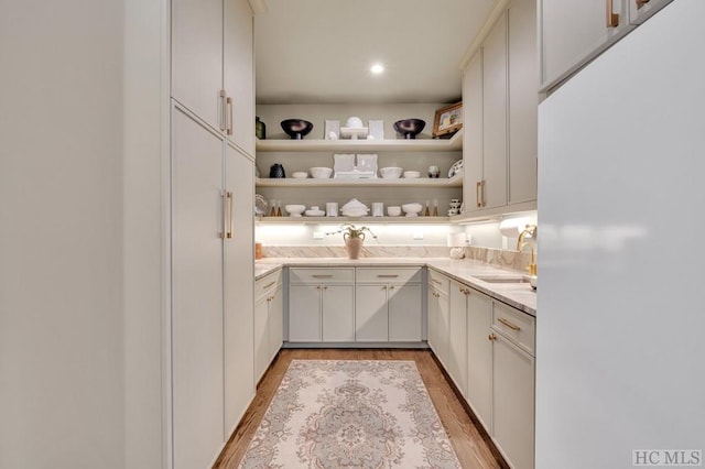 pantry with sink