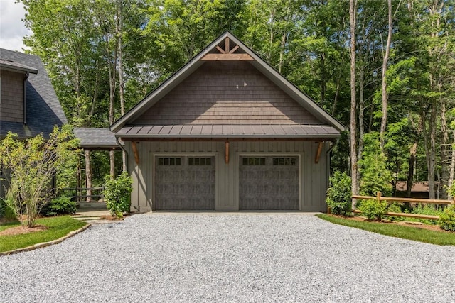 237 Glassy Rock Ln, Glenville, NC 28736 - garage with driveway
