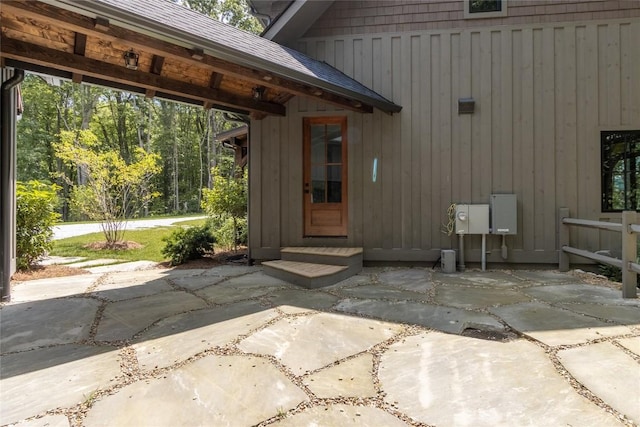 237 Glassy Rock Ln, Glenville, NC 28736 - entrance to property with a patio