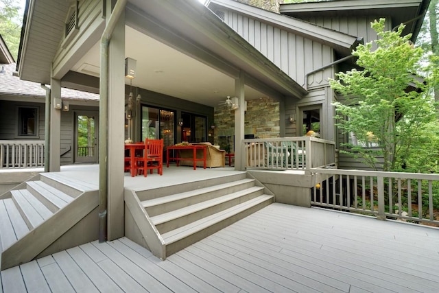 1747 Cold Mountain Rd, Lake Toxaway, NC 28747 - view of deck