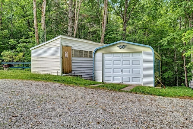264 Cole Mountain Cir, Highlands, NC 28741 - view of detached garage