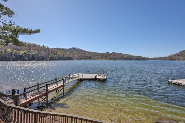 45 Bluegill Ln, Glenville, NC 28736 - exterior space with a deck with water view
