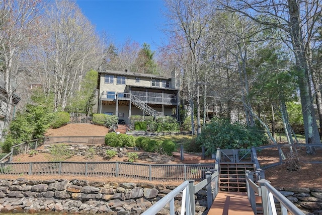 45 Bluegill Ln, Glenville, NC 28736 - dock area featuring a water view