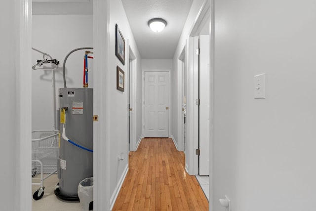 200 Blackberry Trl, Sapphire, NC 28774 - hall featuring water heater and light wood-style floors