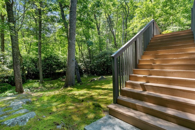 200 Blackberry Trl, Sapphire, NC 28774 - view of staircase