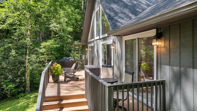 200 Blackberry Trl, Sapphire, NC 28774 - view of deck