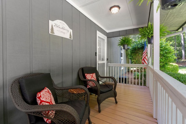 200 Blackberry Trl, Sapphire, NC 28774 - view of wooden porch