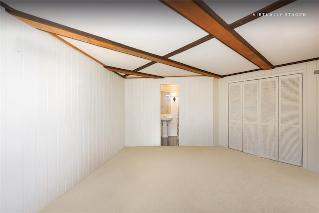 334 Back Nine Ln, Sapphire, NC 28774 - below grade area with carpet