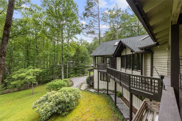 334 Back Nine Ln, Sapphire, NC 28774 - view of grassy yard