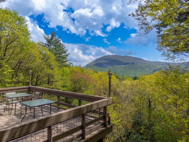 515 Stillmont Cir, Cashiers, NC 28717 - mountain view with a forest