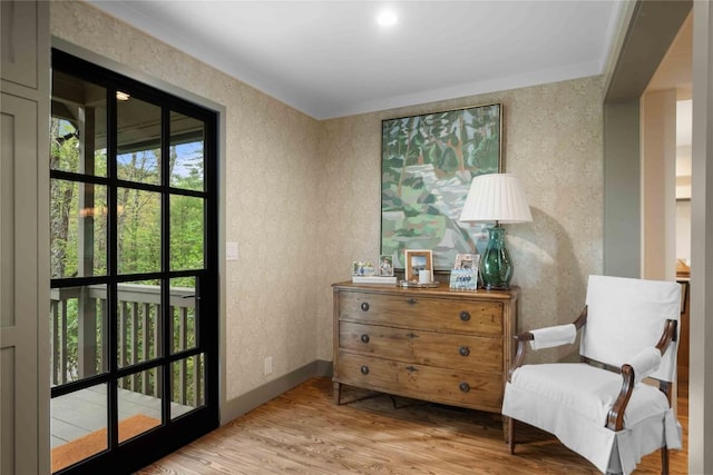 358 Jodytown Rd, Cashiers, NC 28717 - living area with wood finished floors