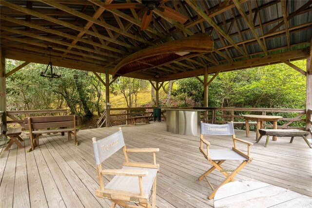 358 Jodytown Rd, Cashiers, NC 28717 - view of deck