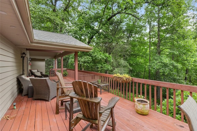 3398 Cullowhee Forest Rd, Cullowhee, NC 28723 - view of deck