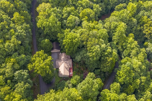 3398 Cullowhee Forest Rd, Cullowhee, NC 28723 - view of subject property featuring a heavily wooded area