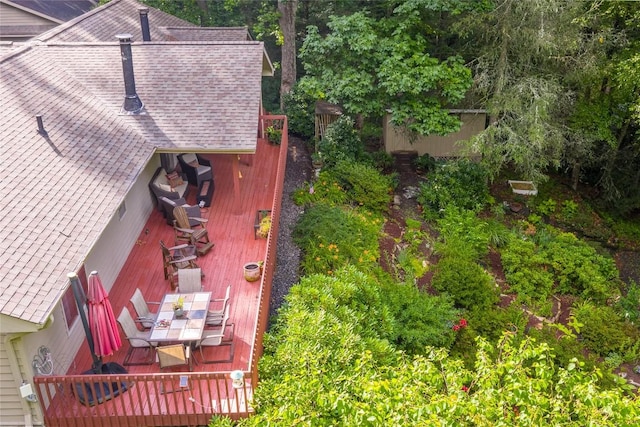 3398 Cullowhee Forest Rd, Cullowhee, NC 28723 - view from above of property