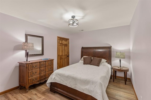 3398 Cullowhee Forest Rd, Cullowhee, NC 28723 - bedroom featuring light wood-style floors