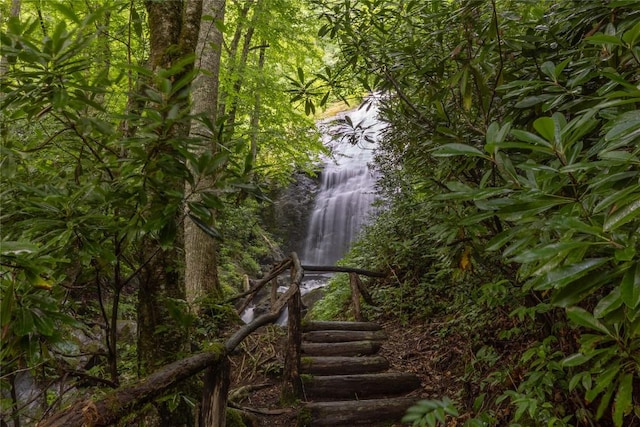 3398 Cullowhee Forest Rd, Cullowhee, NC 28723 - view of stairs