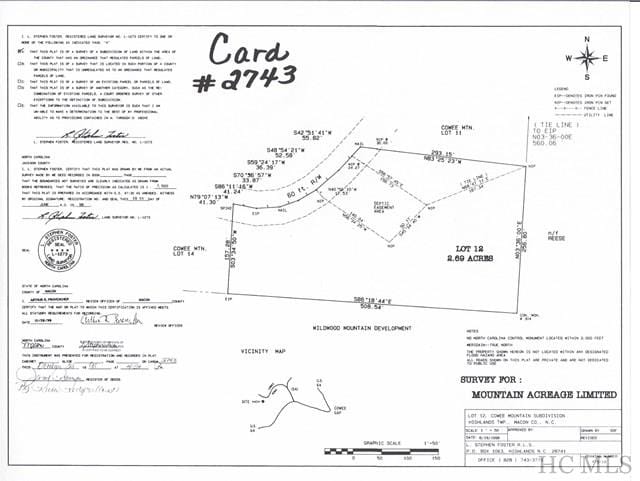 TBD Cowee Ridge Rd, Highlands NC, 28741 land for sale