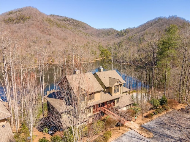 103 Southshore Dr Unit A1, Tuckasegee, NC 28783 - drone / aerial view with a mountain view