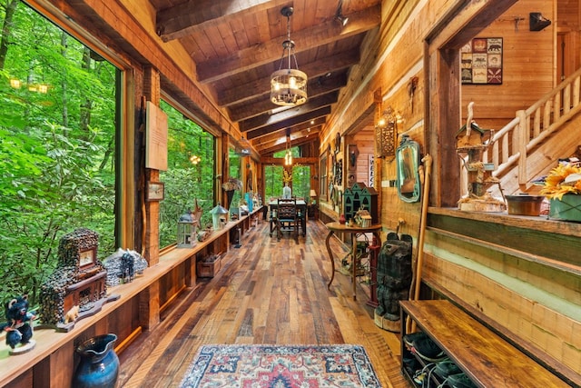 671 Walkingstick Rd, Highlands, NC 28741 - deck with outdoor dining area