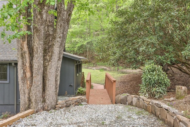 453 Bright Mountain Rd, Cullowhee, NC 28723 - view of yard