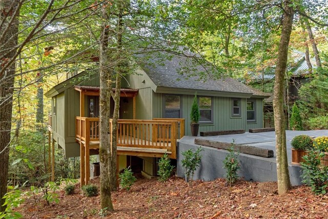 19 Indian Falls Way, Lake Toxaway, NC 28747 - exterior space featuring roof with shingles