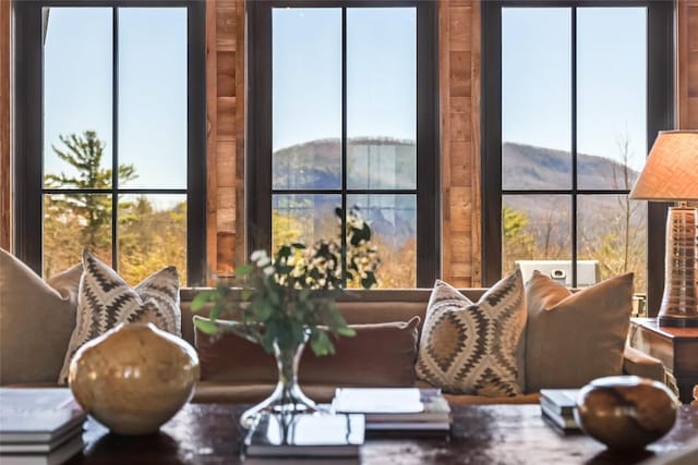 196 Stove Pipe Ct, Cashiers, NC 28717 - dining area view of mountains