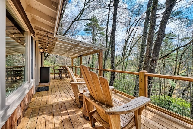 view of deck