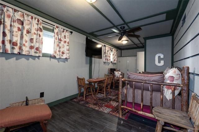 8 Par Path, Cashiers, NC 28717 - bedroom featuring wood finished floors and a ceiling fan