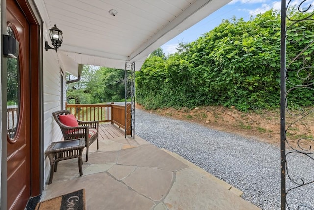 229 Yellow Bird Branch Rd, Sylva, NC 28779 - view of covered porch