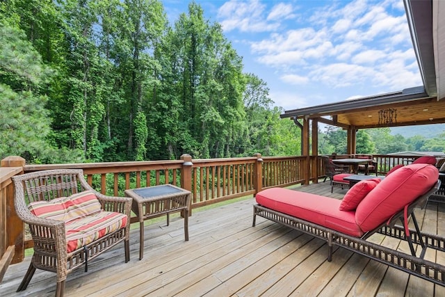 229 Yellow Bird Branch Rd, Sylva, NC 28779 - view of wooden deck