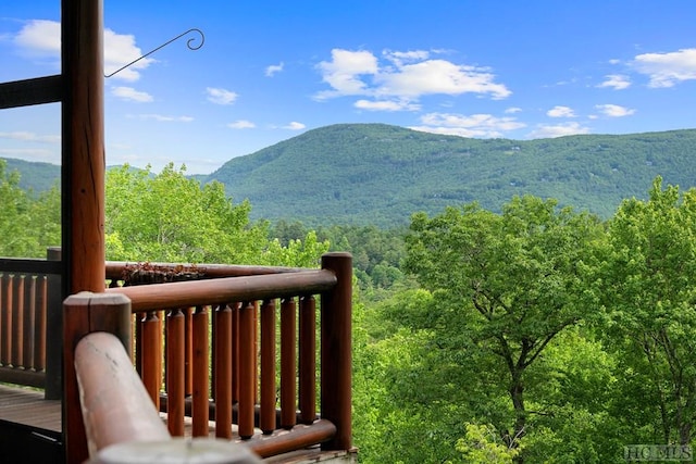 property view of mountains