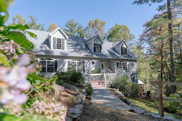 11 Lower Tanglewood Dr E, Lake Toxaway, NC 28747 - view of cape cod-style house