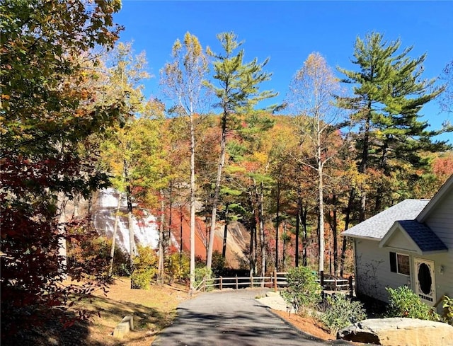 11 Lower Tanglewood Dr E, Lake Toxaway, NC 28747 - view of street featuring driveway