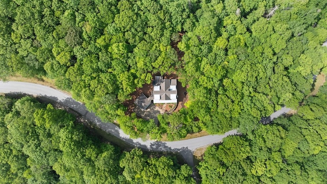 1582 New Settlers Way, Glenville, NC 28736 - view of property location with a heavily wooded area