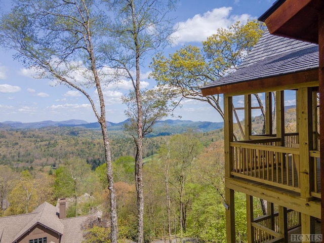 property view of mountains