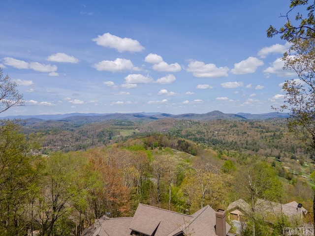 property view of mountains