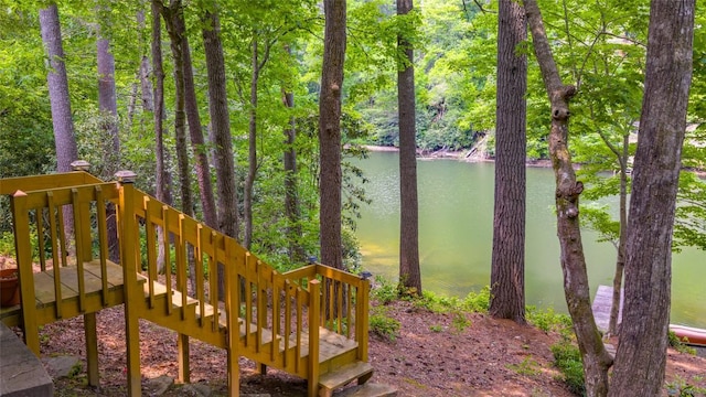 181 Hiwassee Rd, Lake Toxaway, NC 28747 - view of yard featuring a water view