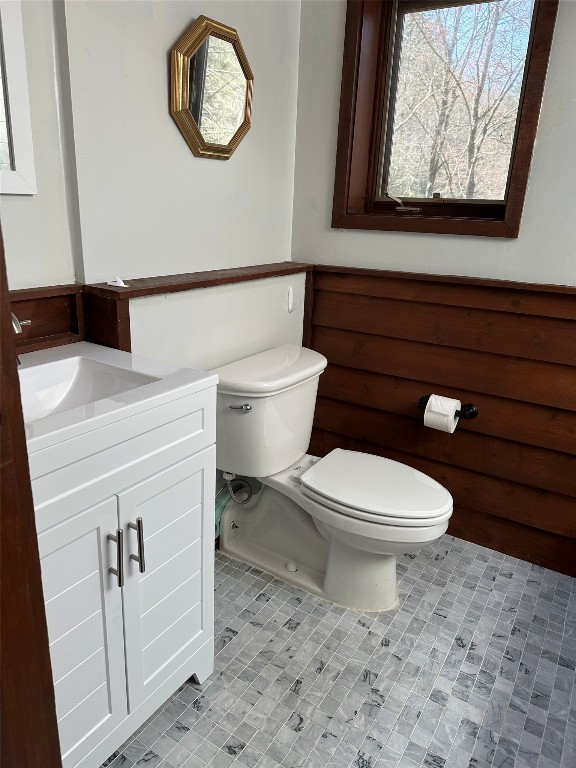 181 Hiwassee Rd, Lake Toxaway, NC 28747 - bathroom with vanity and tile patterned flooring