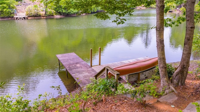 181 Hiwassee Rd, Lake Toxaway, NC 28747 - dock area featuring a water view