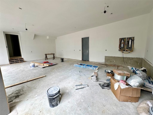 view of unfurnished living room